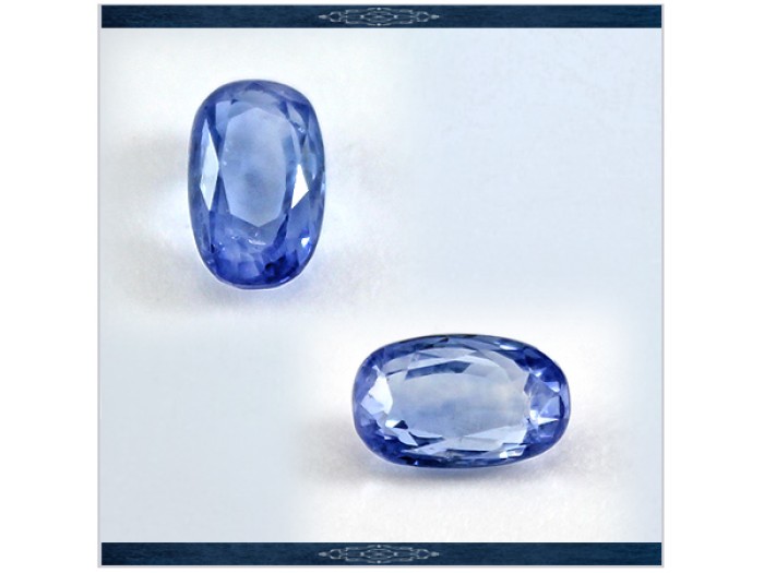 Blue Sapphire 3.42 Carats GII Certified